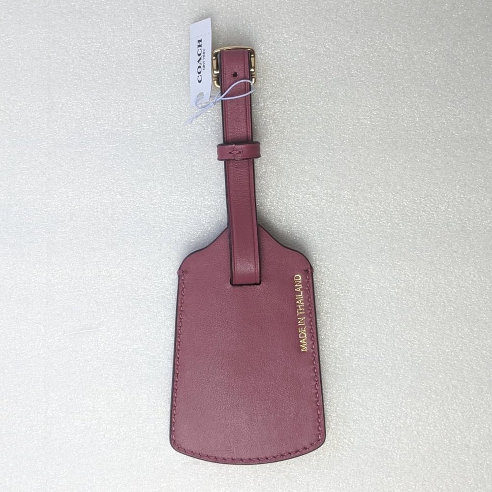 NWT COACH Luggage Tag 89015 - Picture 2 of 3